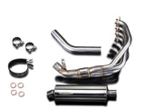 DELKEVIC Honda CB900F / CBR900RR Full Exhaust System 4-1 with Stubby 14" Silencer – Accessories in the 2WheelsHero Motorcycle Aftermarket Accessories and Parts Online Shop