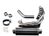 DELKEVIC Honda CB900F / CBR900RR Full Exhaust System 4-1 with Stubby 18" Carbon Silencer – Accessories in the 2WheelsHero Motorcycle Aftermarket Accessories and Parts Online Shop