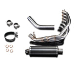 DELKEVIC Honda CB900F / CBR900RR Full Exhaust System 4-1 with Stubby 14" Carbon Silencer – Accessories in the 2WheelsHero Motorcycle Aftermarket Accessories and Parts Online Shop