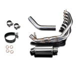 DELKEVIC Honda CB900F / CBR900RR Full Exhaust System 4-1 with SS70 9" Silencer – Accessories in the 2WheelsHero Motorcycle Aftermarket Accessories and Parts Online Shop