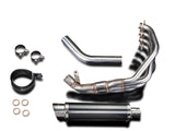 DELKEVIC Honda CB900F / CBR900RR Full Exhaust System 4-1 with DL10 14" Carbon Silencer – Accessories in the 2WheelsHero Motorcycle Aftermarket Accessories and Parts Online Shop