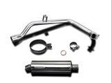 DELKEVIC Honda CB125F (15/18) Full Exhaust System with Stubby 14" Silencer – Accessories in the 2WheelsHero Motorcycle Aftermarket Accessories and Parts Online Shop