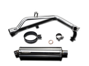 DELKEVIC Honda CB125F (15/18) Full Exhaust System with Stubby 18" Silencer – Accessories in the 2WheelsHero Motorcycle Aftermarket Accessories and Parts Online Shop