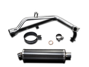 DELKEVIC Honda CB125F (15/18) Full Exhaust System with Stubby 18" Carbon Silencer – Accessories in the 2WheelsHero Motorcycle Aftermarket Accessories and Parts Online Shop