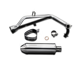 DELKEVIC Honda CB125F (15/18) Full Exhaust System with 13" Tri-Oval Silencer – Accessories in the 2WheelsHero Motorcycle Aftermarket Accessories and Parts Online Shop