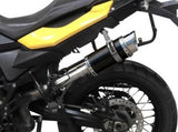 DELKEVIC BMW F650GS / F700GS / F800GS Slip-on Exhaust Mini 8" Carbon – Accessories in the 2WheelsHero Motorcycle Aftermarket Accessories and Parts Online Shop