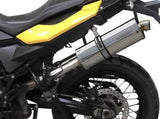 DELKEVIC BMW F650GS / F700GS / F800GS Slip-on Exhaust Stubby 14" – Accessories in the 2WheelsHero Motorcycle Aftermarket Accessories and Parts Online Shop