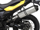 DELKEVIC BMW F650GS / F700GS / F800GS Slip-on Exhaust 13.5" Titanium X-Oval – Accessories in the 2WheelsHero Motorcycle Aftermarket Accessories and Parts Online Shop