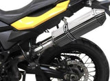 DELKEVIC BMW F650GS / F700GS / F800GS Slip-on Exhaust 13" Tri-Oval – Accessories in the 2WheelsHero Motorcycle Aftermarket Accessories and Parts Online Shop