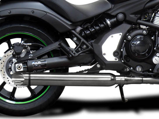 DELKEVIC Kawasaki Vulcan S EN650 (15/20) Full Exhaust System with Slash Cut Tip 21