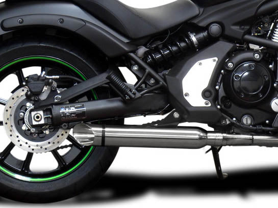 DELKEVIC Kawasaki Vulcan S EN650 (15/20) Full Exhaust System with Slash Cut Tip 16