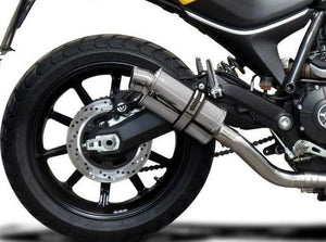 DELKEVIC Ducati Scrambler 800 (15/22) Slip-on Exhaust SS70 9" – Accessories in the 2WheelsHero Motorcycle Aftermarket Accessories and Parts Online Shop