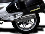 DELKEVIC BMW R1150RT Slip-on Exhaust 13" Tri-Oval – Accessories in the 2WheelsHero Motorcycle Aftermarket Accessories and Parts Online Shop