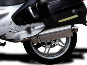 DELKEVIC BMW R1150RT Slip-on Exhaust Stubby 17" Tri-Oval – Accessories in the 2WheelsHero Motorcycle Aftermarket Accessories and Parts Online Shop