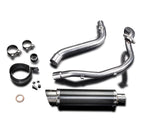 DELKEVIC Suzuki DR650 S/SE (96/19) Full Exhaust System with DL10 14" Carbon Silencer – Accessories in the 2WheelsHero Motorcycle Aftermarket Accessories and Parts Online Shop