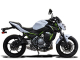 DELKEVIC Kawasaki Z650 Full Exhaust System with Mini 8" Silencer – Accessories in the 2WheelsHero Motorcycle Aftermarket Accessories and Parts Online Shop