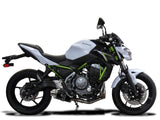 DELKEVIC Kawasaki Z650 Full Exhaust System with DS70 9" Carbon Silencer – Accessories in the 2WheelsHero Motorcycle Aftermarket Accessories and Parts Online Shop