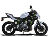 DELKEVIC Kawasaki Z650 Full Exhaust System with Stubby 14" Carbon Silencer – Accessories in the 2WheelsHero Motorcycle Aftermarket Accessories and Parts Online Shop