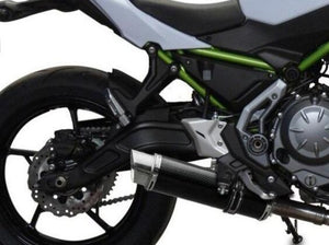 DELKEVIC Kawasaki Z650 Full Exhaust System with DL10 14" Carbon Silencer – Accessories in the 2WheelsHero Motorcycle Aftermarket Accessories and Parts Online Shop