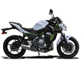 DELKEVIC Kawasaki Z650 Full Exhaust System with SL10 14" Silencer – Accessories in the 2WheelsHero Motorcycle Aftermarket Accessories and Parts Online Shop