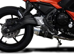 DELKEVIC Kawasaki Ninja 650 (2017 – ) Full Exhaust System Mini 8" Carbon – Accessories in the 2WheelsHero Motorcycle Aftermarket Accessories and Parts Online Shop