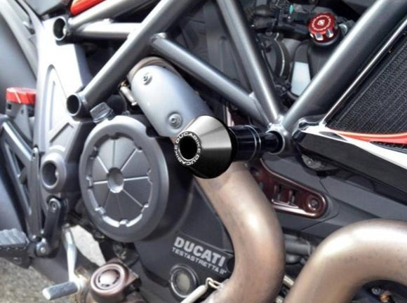 PTDV02 - DUCABIKE Ducati Diavel 1200 (10/18) Frame Crash Protection Siders – Accessories in the 2WheelsHero Motorcycle Aftermarket Accessories and Parts Online Shop