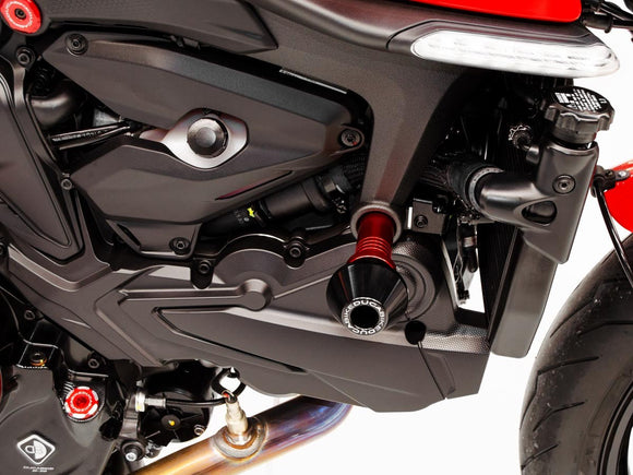 PTM04 - DUCABIKE Ducati Monster 950 (2021+) Frame Crash Protection Siders – Accessories in the 2WheelsHero Motorcycle Aftermarket Accessories and Parts Online Shop