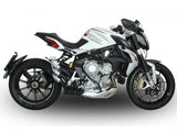 QD EXHAUST MV Agusta Dragster 800 / RR Triple Slip-on Exhaust "Power Gun" (dark; EURO 3 homologated) – Accessories in the 2WheelsHero Motorcycle Aftermarket Accessories and Parts Online Shop