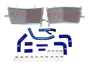 FEBUR Aprilia RSV4 (2015+) Additional Racing Water Radiator (With silicon hoses) – Accessories in the 2WheelsHero Motorcycle Aftermarket Accessories and Parts Online Shop