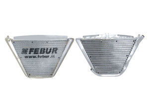 FEBUR Suzuki GSX-R600 / GSX-R750 (11/18) Additional Racing Water Radiator (With silicon hoses) – Accessories in the 2WheelsHero Motorcycle Aftermarket Accessories and Parts Online Shop