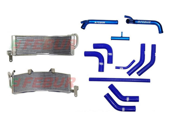 FEBUR Ducati Superbike 848/1098/1198 (07/13) Additional Racing Water Radiator (With silicon hoses) – Accessories in the 2WheelsHero Motorcycle Aftermarket Accessories and Parts Online Shop