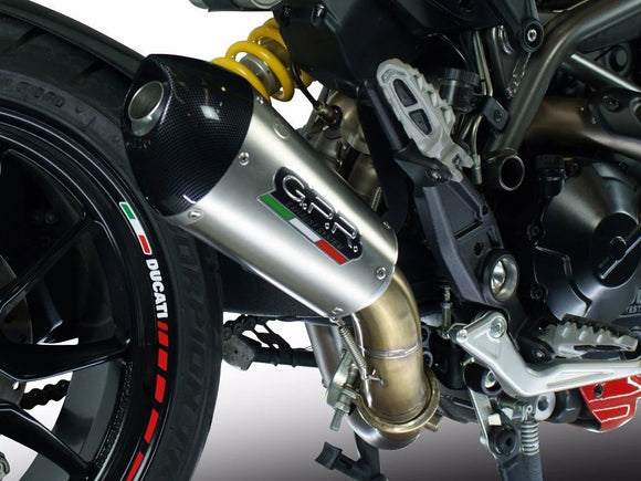 GPR Ducati Hypermotard 821 Slip-on Exhaust 