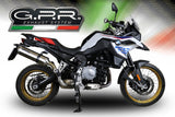 GPR BMW F850GS / Adventure Slip-on Exhaust "Satinox" (EU homologated) – Accessories in the 2WheelsHero Motorcycle Aftermarket Accessories and Parts Online Shop