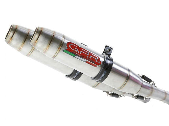 GPR Aprilia Dorsoduro 750 Dual Slip-on Exhaust 