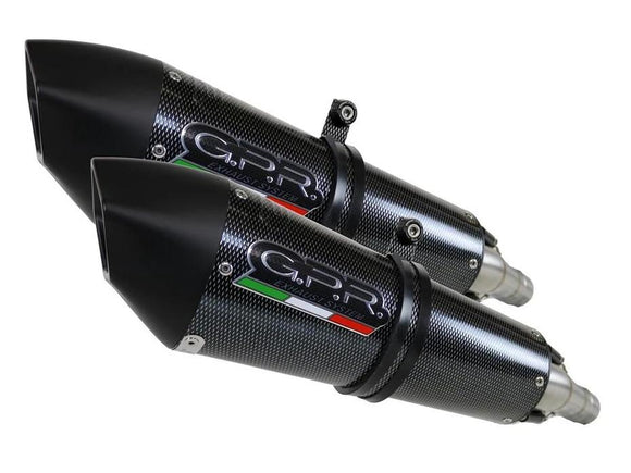 GPR Ducati Multistrada 620 Dual Slip-on Exhaust 