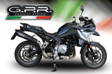 GPR BMW F800GT (17/18) Slip-on Exhaust "GP Evo 4 Black Titanium" (EU homologated) – Accessories in the 2WheelsHero Motorcycle Aftermarket Accessories and Parts Online Shop