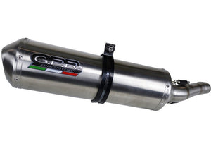 GPR Honda CB600F Hornet (05/06) Slip-on Exhaust "Satinox" (EU homologated) – Accessories in the 2WheelsHero Motorcycle Aftermarket Accessories and Parts Online Shop