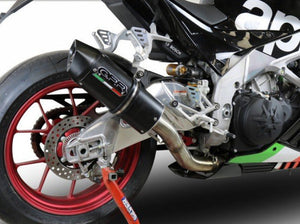 GPR Aprilia RSV4 (17/20) Slip-on Exhaust "Furore Nero" – Accessories in the 2WheelsHero Motorcycle Aftermarket Accessories and Parts Online Shop