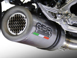 GPR Ducati Hypermotard 939 Slip-on Exhaust "M3 Titanium Natural" (EU homologated) – Accessories in the 2WheelsHero Motorcycle Aftermarket Accessories and Parts Online Shop