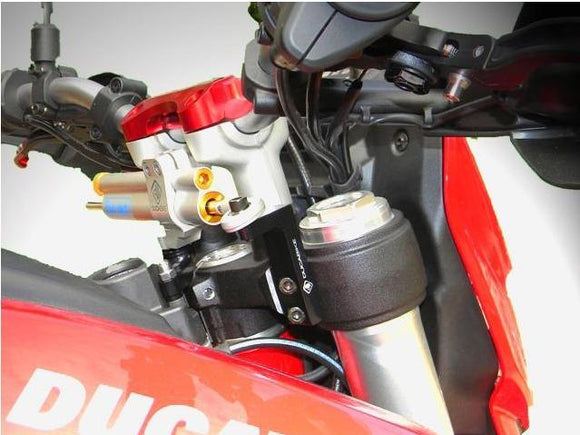 Ducati Hypermotard 939 / 821 OHLINS Steering Damper + DBK / DUCABIKE Mounting Kit – Accessories in the 2WheelsHero Motorcycle Aftermarket Accessories and Parts Online Shop
