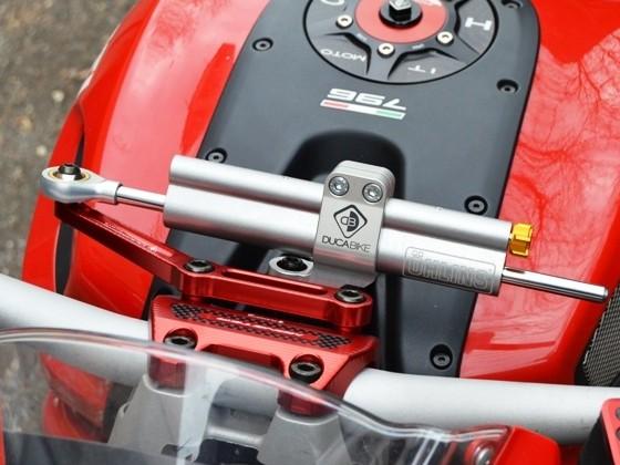 Ducati Monster 796 / 1100 Evo OHLINS Steering Damper + DBK / DUCABIKE Mounting Kit – Accessories in the 2WheelsHero Motorcycle Aftermarket Accessories and Parts Online Shop