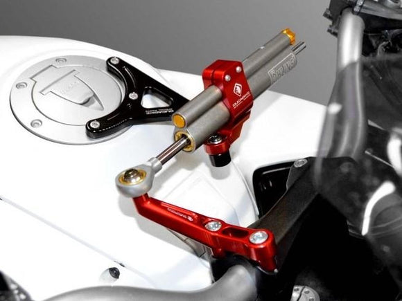 Ducati Multistrada 1200 (10/14) OHLINS Steering Damper + DBK / DUCABIKE Mounting Kit – Accessories in the 2WheelsHero Motorcycle Aftermarket Accessories and Parts Online Shop