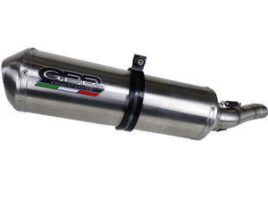 GPR Kawasaki ER-6 (05/11) Slip-on Exhaust "Satinox" (EU homologated) – Accessories in the 2WheelsHero Motorcycle Aftermarket Accessories and Parts Online Shop