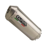 GPR Yamaha YZF600R Thundercat Slip-on Exhaust "Satinox" (EU homologated) – Accessories in the 2WheelsHero Motorcycle Aftermarket Accessories and Parts Online Shop