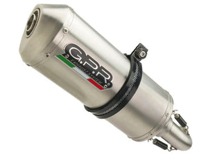 GPR Suzuki RV125 Van Van Slip-on Exhaust "Satinox" (EU homologated) – Accessories in the 2WheelsHero Motorcycle Aftermarket Accessories and Parts Online Shop