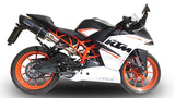 GPR KTM 390 RC (15/16) Slip-on Exhaust "Furore Nero" – Accessories in the 2WheelsHero Motorcycle Aftermarket Accessories and Parts Online Shop