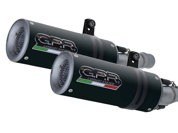 GPR Ducati Monster 696 Dual Slip-on Exhaust 