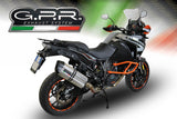 GPR KTM 950 Adventure Full Exhaust System "Sonic Titanium" (EU homologated) – Accessories in the 2WheelsHero Motorcycle Aftermarket Accessories and Parts Online Shop