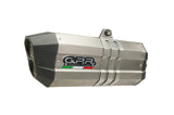 GPR Yamaha T-MAX 500 Full Exhaust System "Sonic Inox" (EU homologated) – Accessories in the 2WheelsHero Motorcycle Aftermarket Accessories and Parts Online Shop