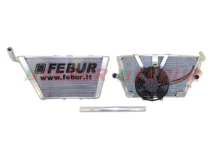 FEBUR Yamaha TMAX 530 (12/16) Complete Street Racing Increased Water Radiator (With silicon hoses) – Accessories in the 2WheelsHero Motorcycle Aftermarket Accessories and Parts Online Shop